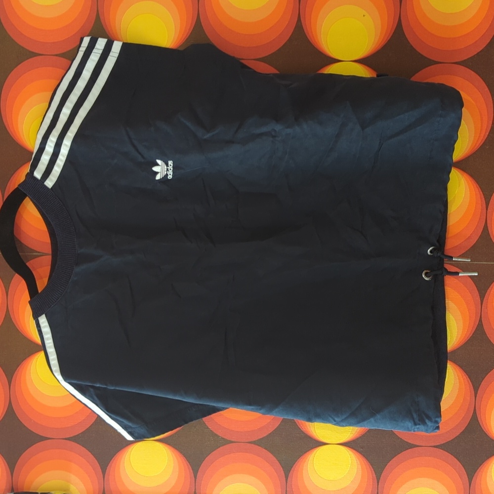 Adidas drawstring crop top